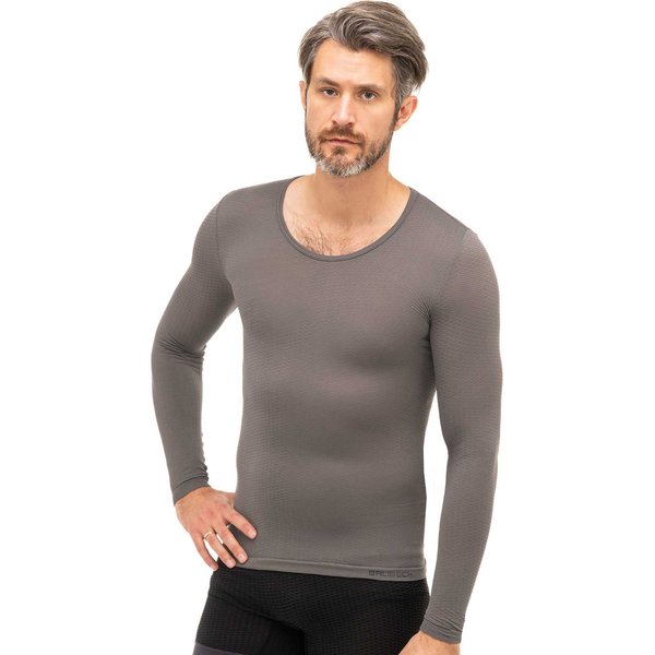 Longsleeve męski Base Layer Brubeck - szara