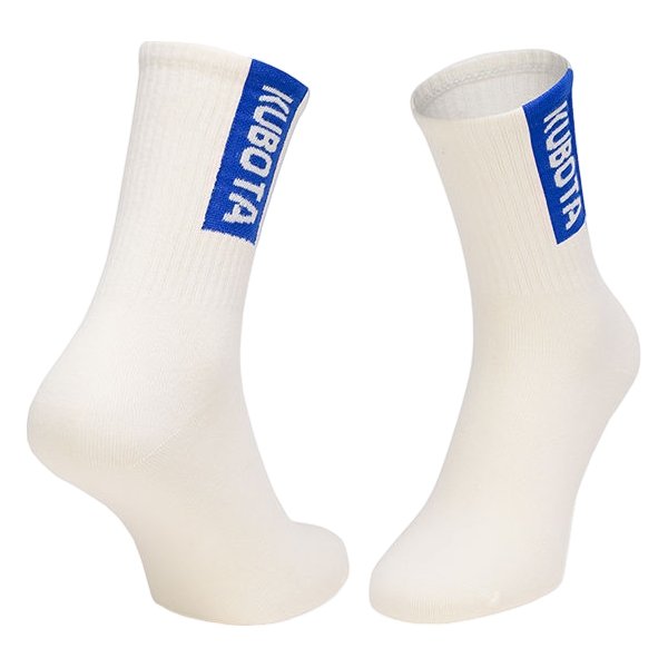 Skarpety Lifestyle Kubota - biały/niebieski