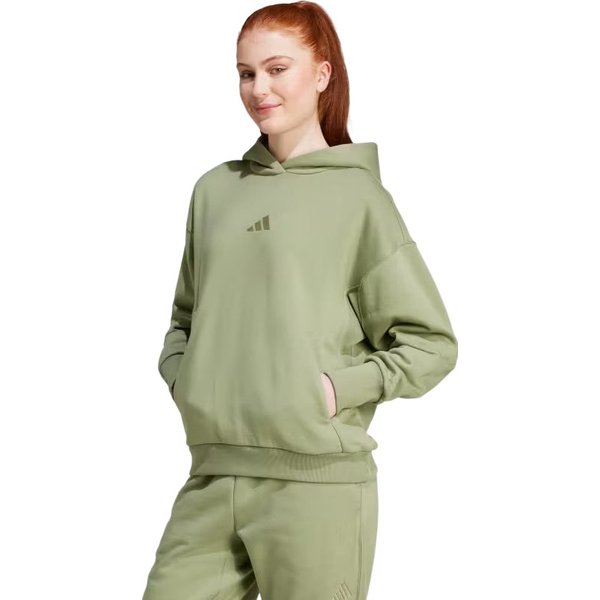 Bluza damska ALL SZN Fleece Loose Adidas - zielona