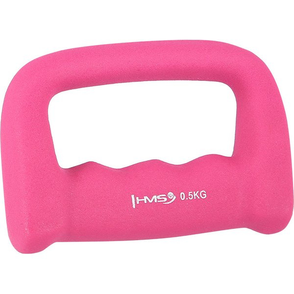 Ciężarek żeliwny, kastet pokryty neoprenem 0,5kg CK05 HMS