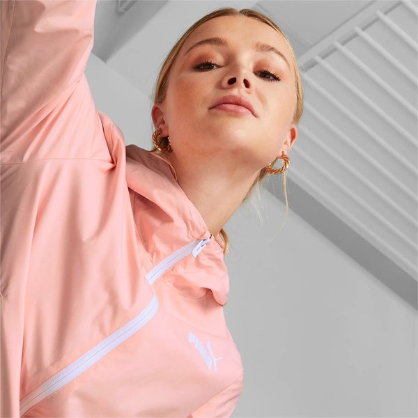 Kurtka damska ESS Solid Windbreaker Puma - grape