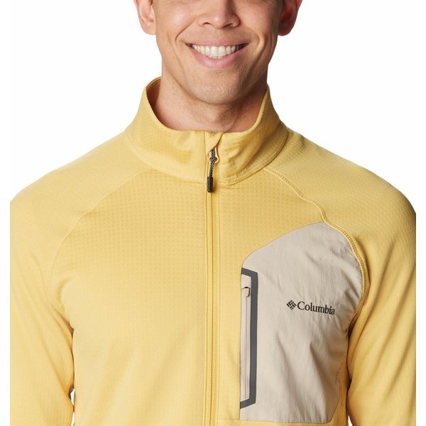 Bluza polarowa męska Triple Canyon Full Zip Columbia - golden nugget