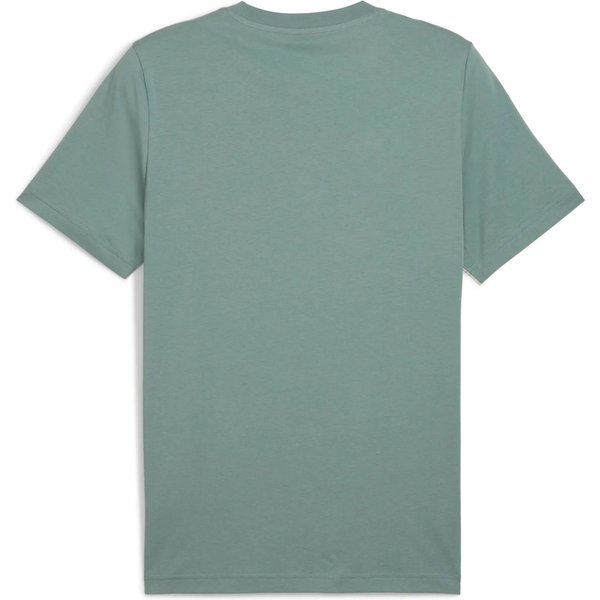 Koszulka męska Ess Block Tee Puma - Green Moon