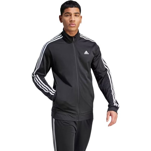 Bluza męska Primegreen Essentials Warm-Up 3-Stripes Adidas - Black/White