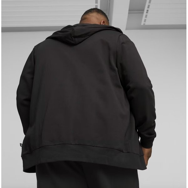 Bluza męska Better Essentials Full-Zip Puma - czarna