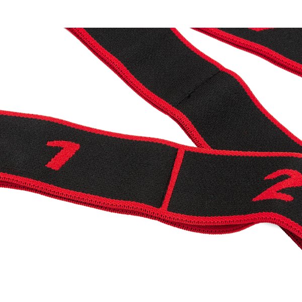 Taśma do rozciągania, do jogi Gymtek - czerwona