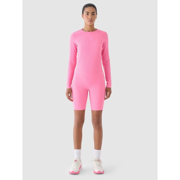 Longsleeve damski TFLOF250 4F - różowy