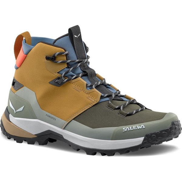 Buty trekkingowe Puez Mid PTX Salewa - Golden Brown/Shadow