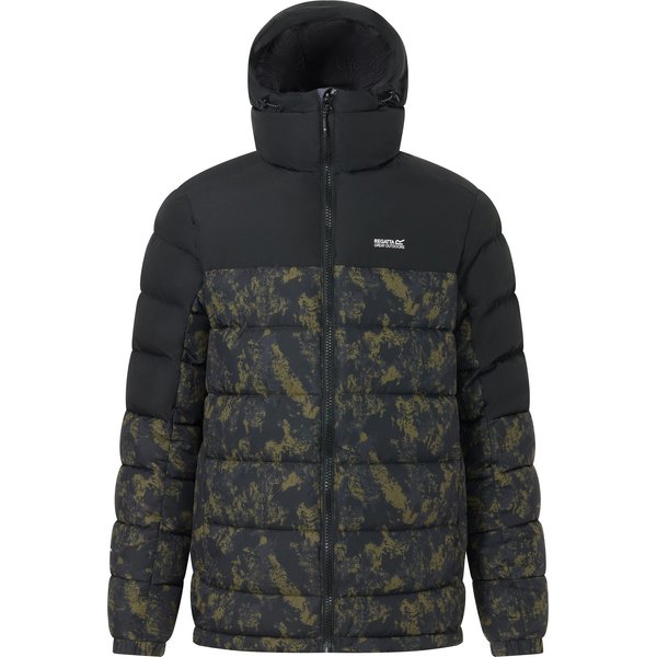 Kurtka puchowa męska Aldthorn Regatta - textured print/black