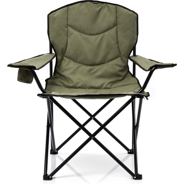Krzesło turystyczne składane Hiker Meteor - zielone