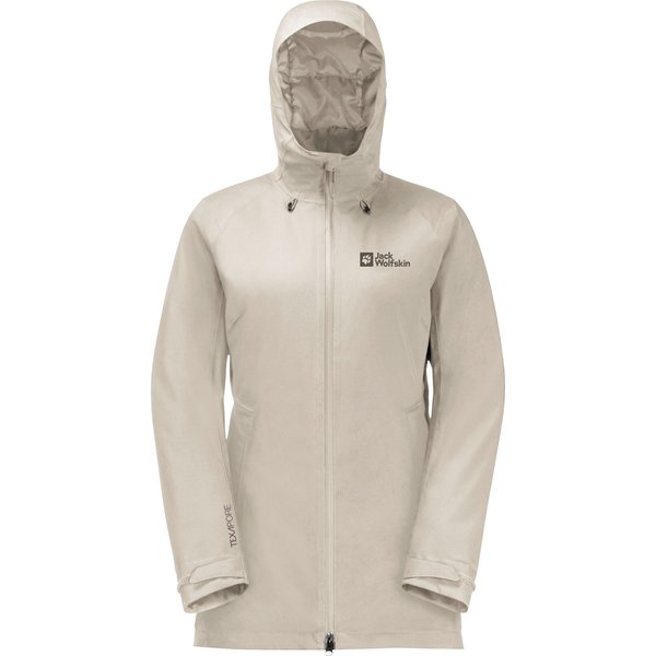 Kurtka puchowa damska, parka Stirnberg Jack Wolfskin - seal