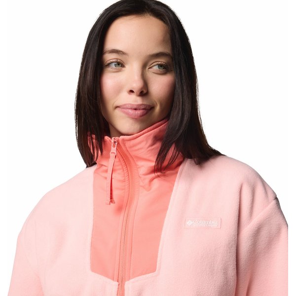 Bluza polarowa damska Sequoia Grove 1/2 Zip Fleece Columbia - Pink Sand/Alpenglow
