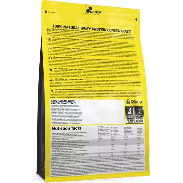 Whey Protein Concentrate Natural 100% 700g Olimp