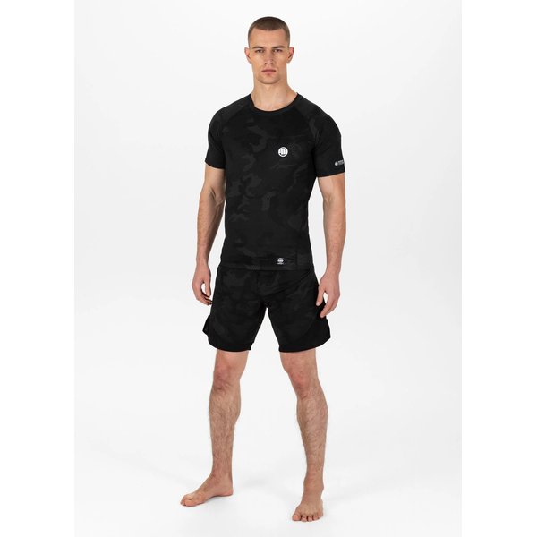 Koszulka męska Mens Rash T-S Net Camo 2 Pitbull West Coast