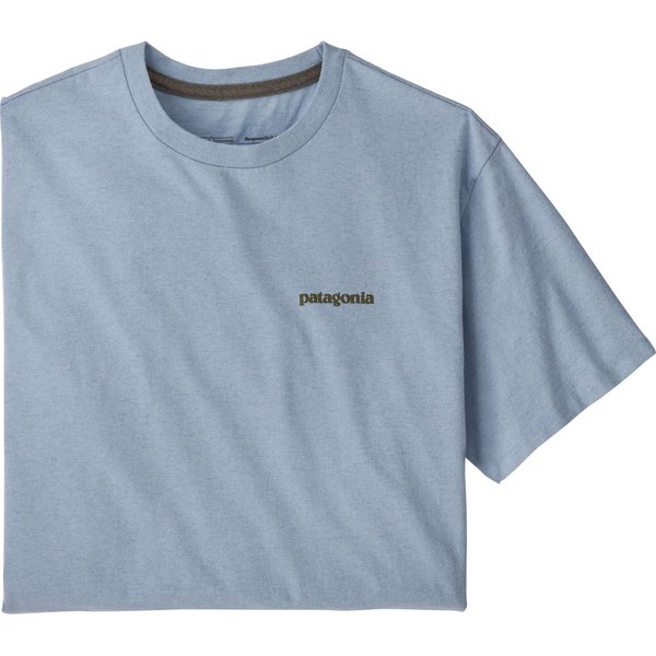Koszulka unisex Fitz Roy Icon Responsibili-Tee Patagonia - Fleck Blue