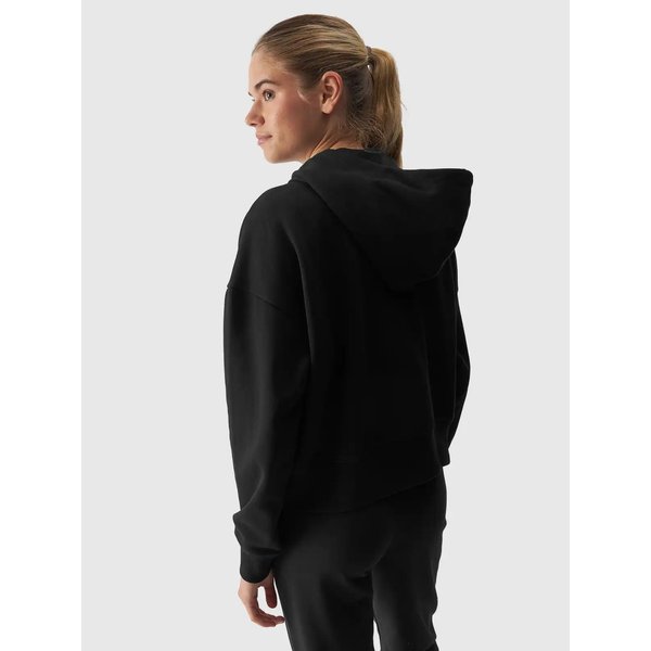 Bluza damska TSWSF1306 4F - głęboka czerń