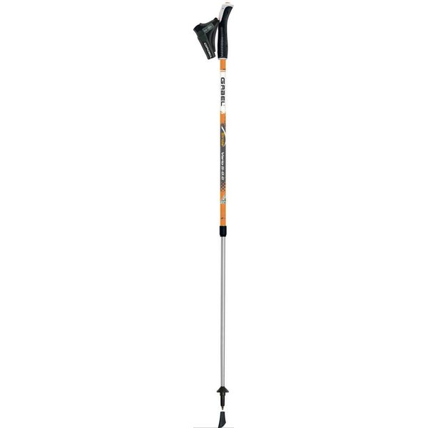 Kije nordic walking Stride Vario S-9.6 Gabel - pomarańczowe