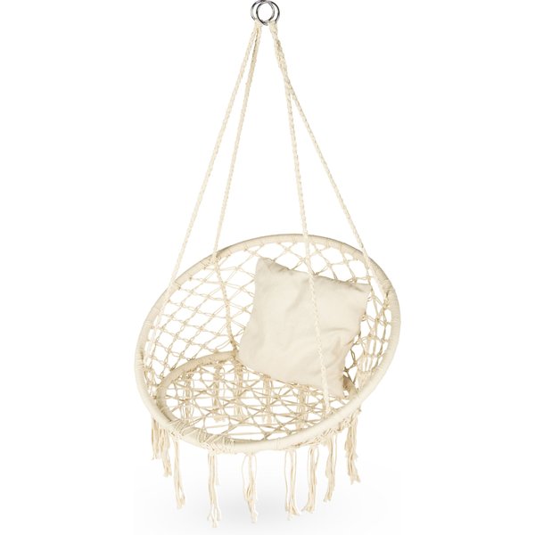 Huśtawka bocianie gniazdo boho XXL Luna Outtec - beige II