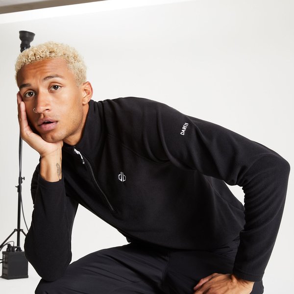 Bluza polarowa męska Freethink II Dare2B - black