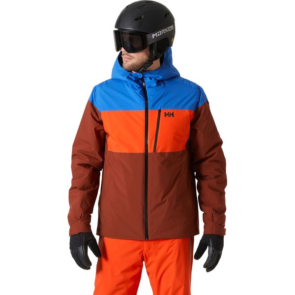 Kurtka narciarska męska Gravity Helly Hansen - Iron Oxide