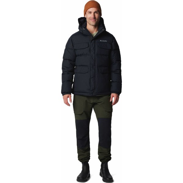 Kurtka puchowa męska Landroamer Puffer Columbia - Black