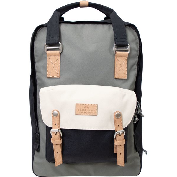 Plecak Macaroon Large Reborn Series Doughnut - Grey Stone