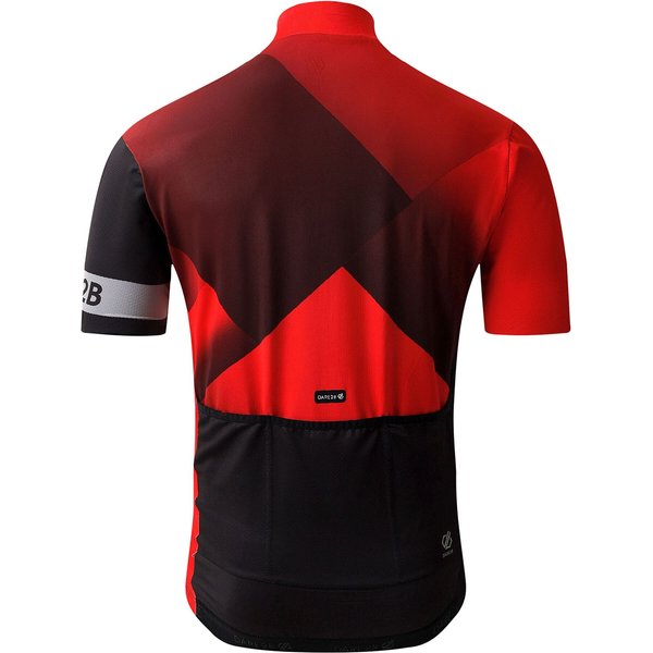 Koszulka rowerowa męska Aep Pedal II Jersey Dare2B - SevllRed/Black