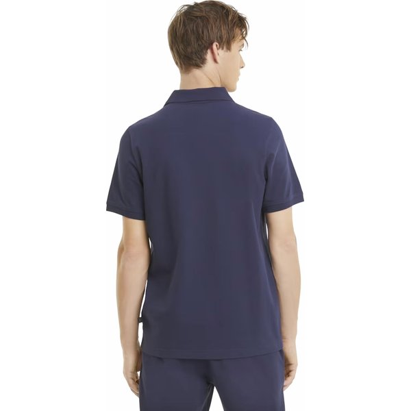 Koszulka męska polo Essentials Pique Puma - Peacoat