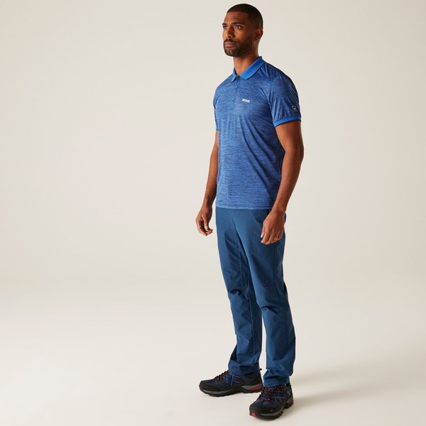 Koszulka męska polo Remex II Regatta - Olympian Blue