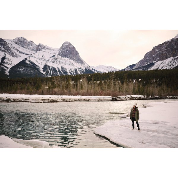 Polar damski West Bend Print Full Zip II Columbia - Camel Brown Omblur