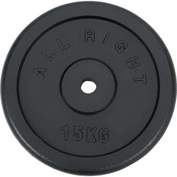 Obciążenie żeliwne 15kg 28mm Allright