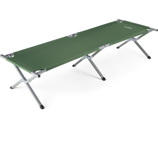 Łóżko turystyczne, polowe Kanadyjka Outtec - ciemny zielony