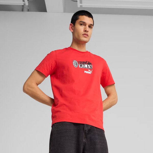Koszulka męska AC Milan ftblNRGY Tee Puma - For All Time Red
