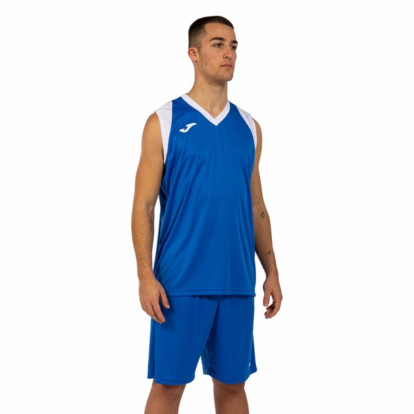 Komplet koszykarski męski Final II Set Joma - black white