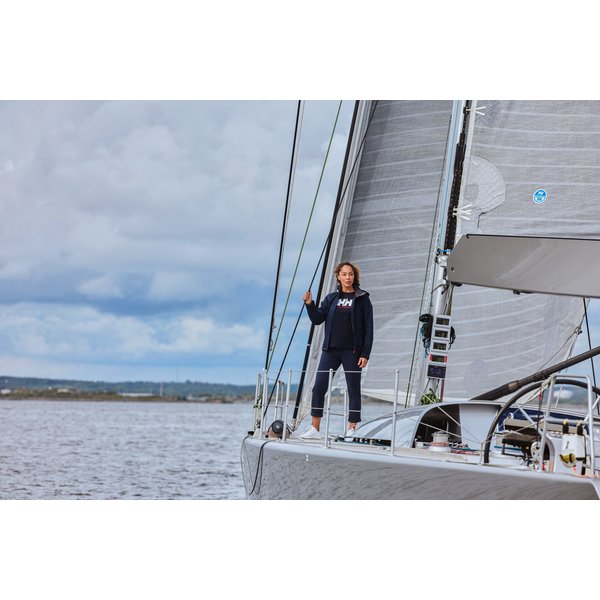 Kurtka damska Crew Hooded Sailing Jacket 2.0 Helly Hansen - washed lime