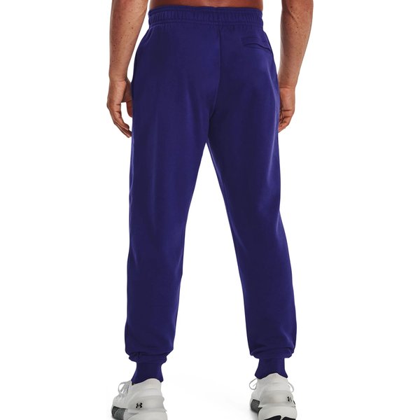 Spodnie dresowe męskie Rival Fleece Jogger Under Armour - granatowe