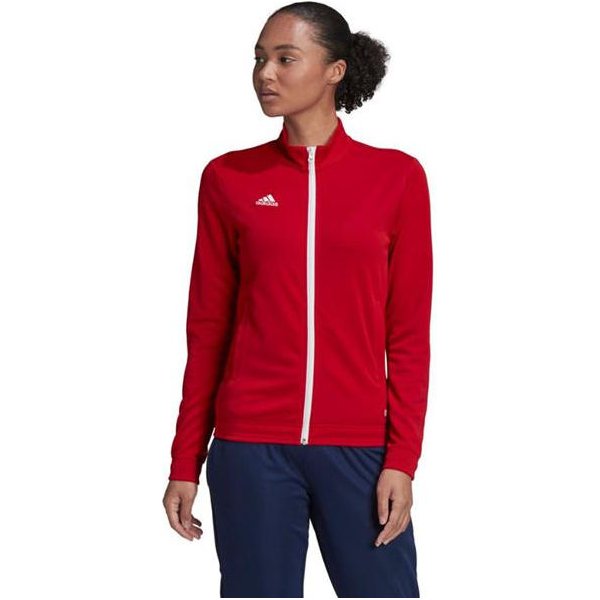 Bluza damska Entrada 22 Track Jacket Adidas - czerwona