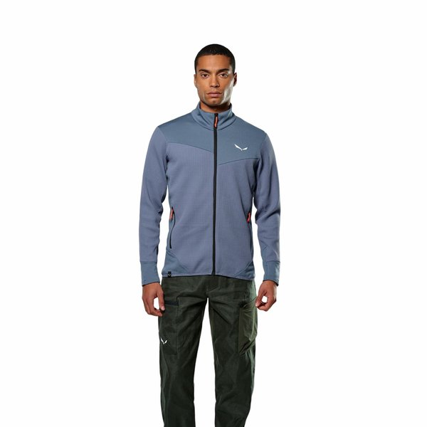 Polar męski Puez Waffle Hybrid Salewa - black out