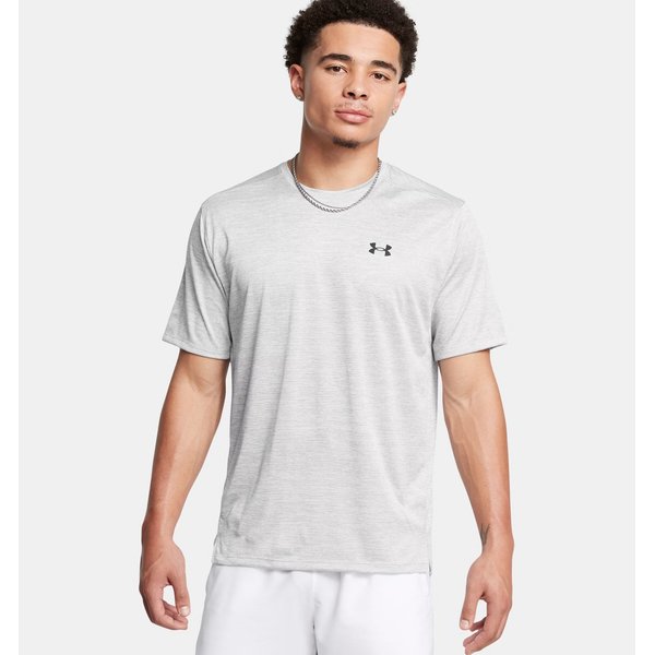 Koszulka męska Tech Vent Under Armour - Distant Gray/Black