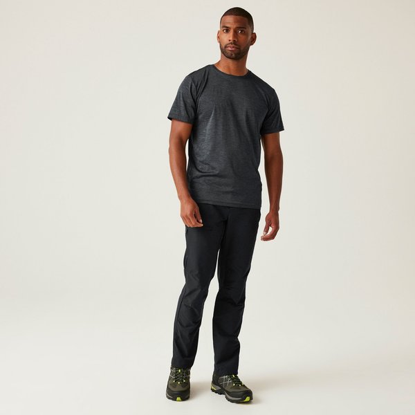 Spodnie trekkingowe męskie Highton II Regatta - Black