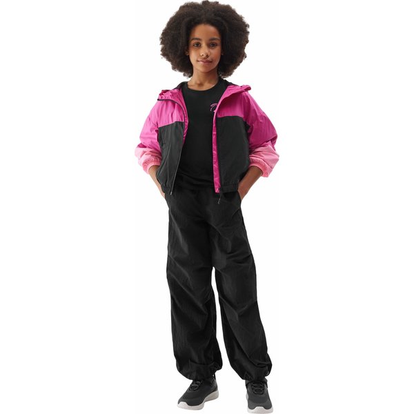 Kurtka dziewczęca 4FJWSS24TJACF128 4F - ciemny róż