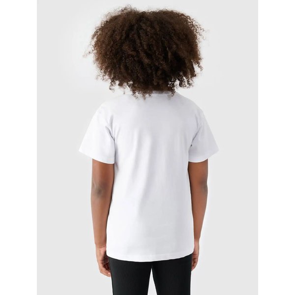 Koszulka dziewczęca TTSHF2332 4F - biały