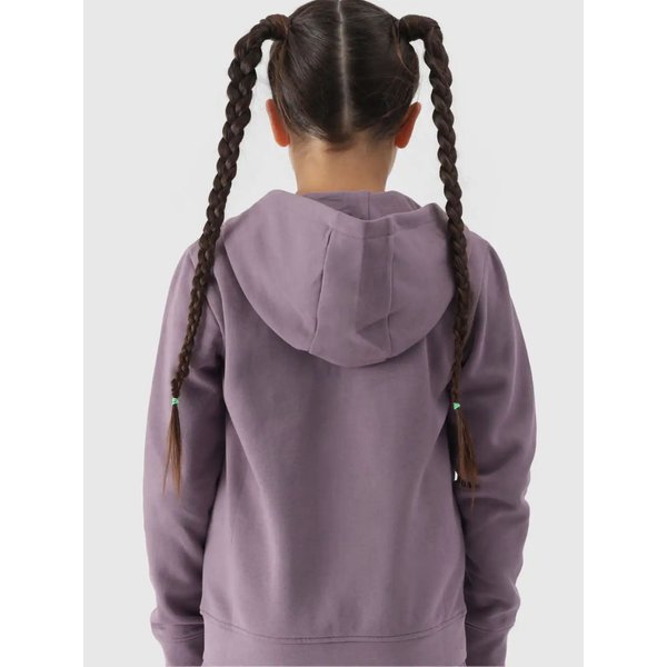 Bluza dziewczęca 4FJWMM00TSWSF1315 4F - fiolet