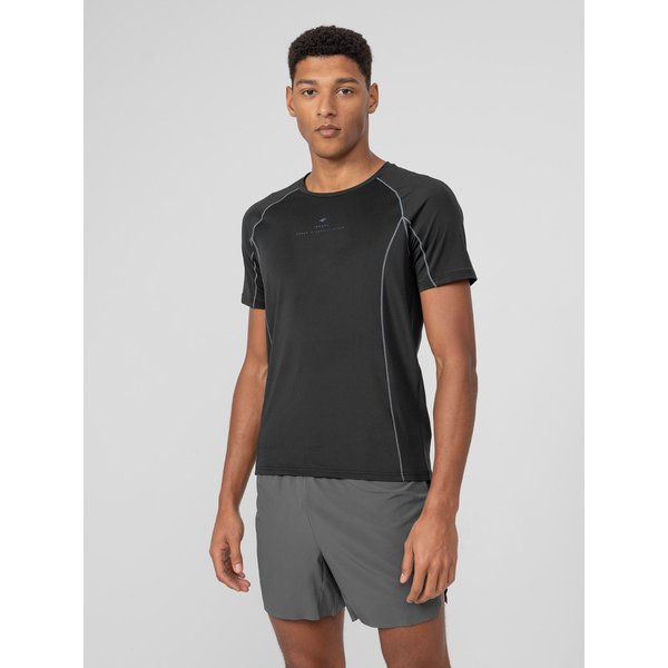 Koszulka funkcyjna męska H4Z22 TSMF013 4F - czarny
