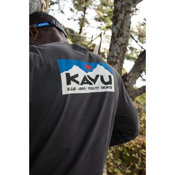 Longsleeve męski Etch Art KAVU - off white