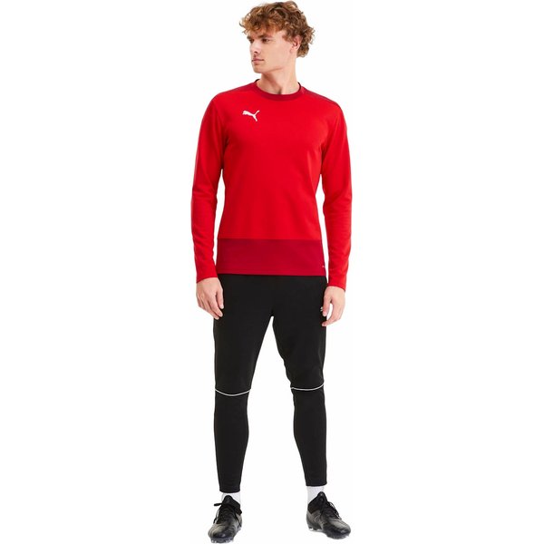 Bluza męska teamGOAL 23 Training Sweat Puma - czerwona