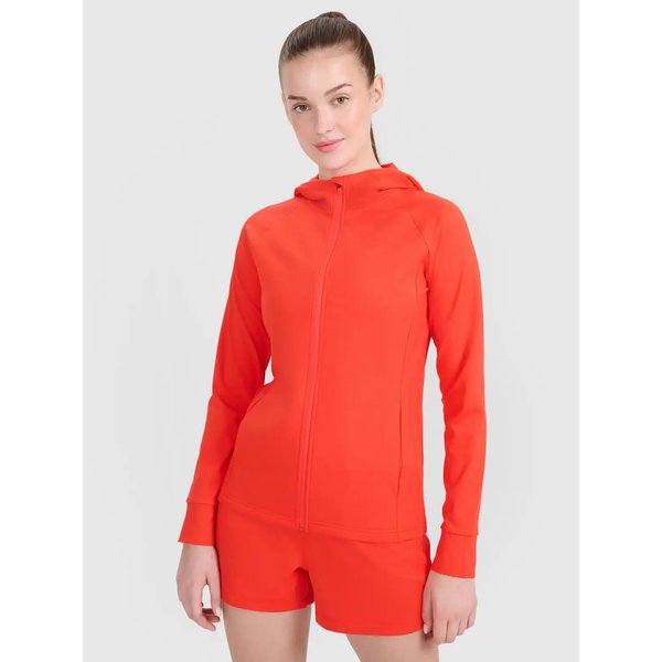 Bluza damska TFSWF467 4F - czerwony