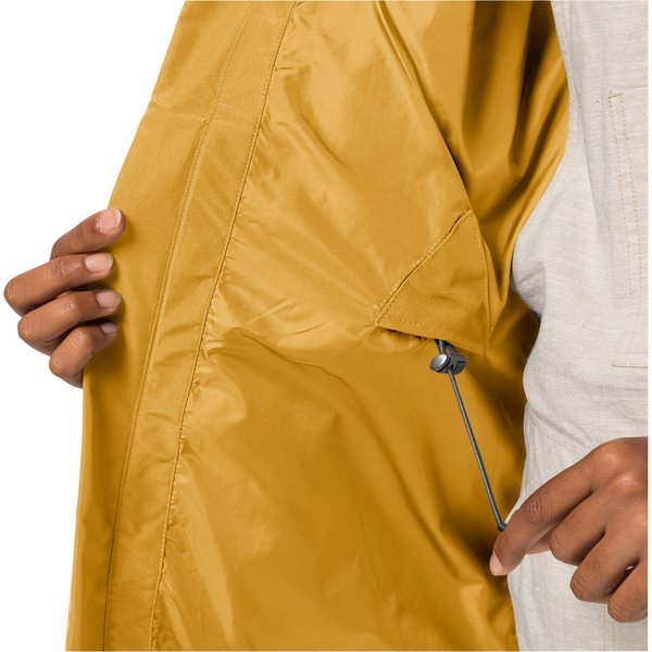 Kurtka damska Dakar Parka Jack Wolfskin - żółta