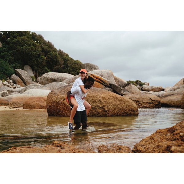 Koszulka męska Ice Lake II Technical Columbia - Dark Stone/Peak Direction