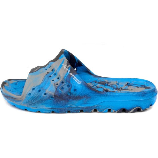 Klapki Patmos Jr Aqua-Speed - niebieski/szary/czarny